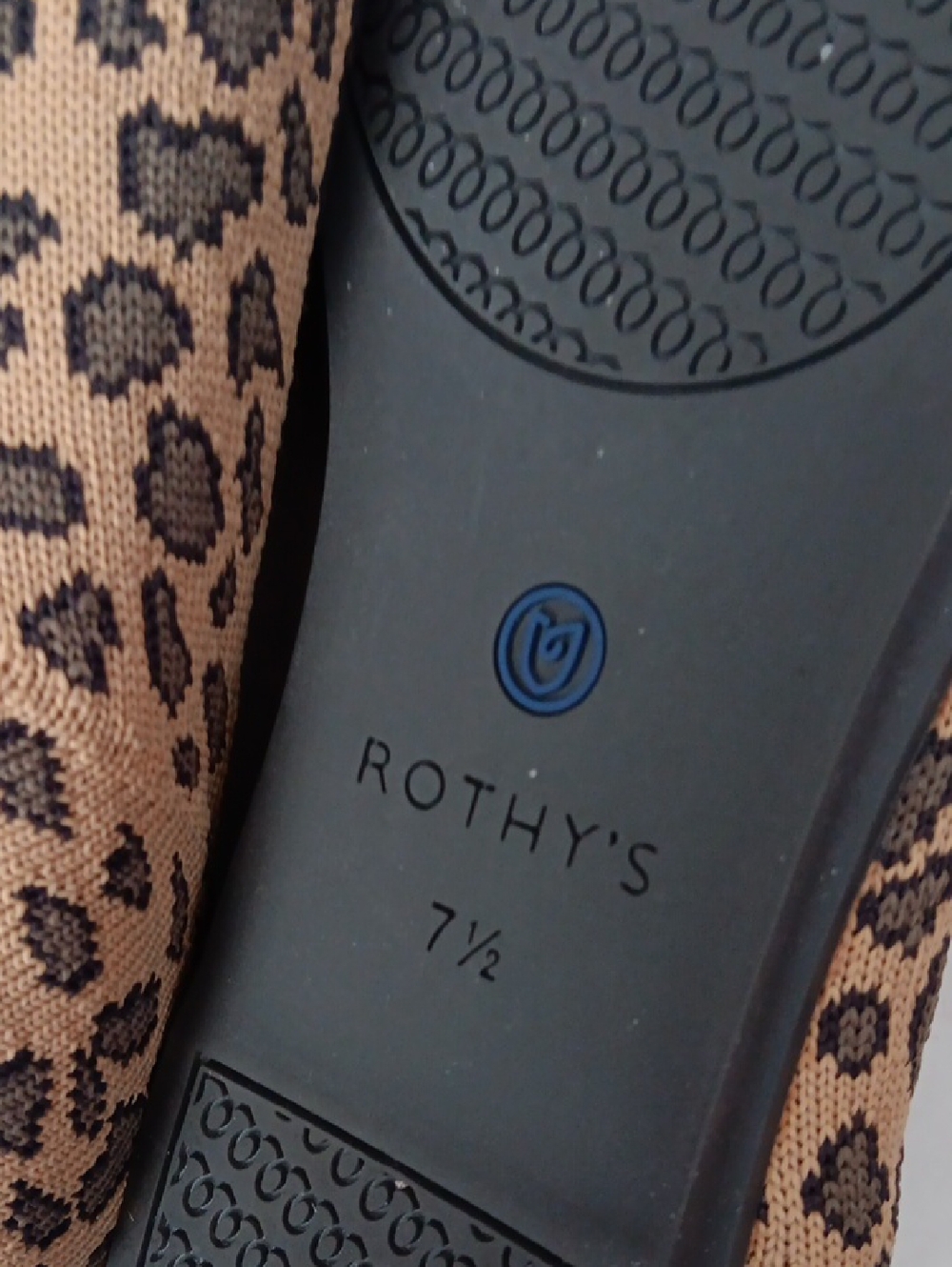 ROTHYS..SPOTTED ROUND TOE..SIZE 7.5 - Picture 7 of 7